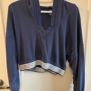 Slouchy FreePeople Movement Cropped Hoodie